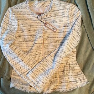 SALE 🔥🔥🔥NWT Rebecca Taylor Tweed Peplum Jacket